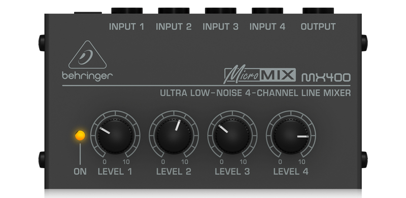 Mixer Behringer MX400 - Thiết bị âm thanh nhỏ gọn và hiệu quả