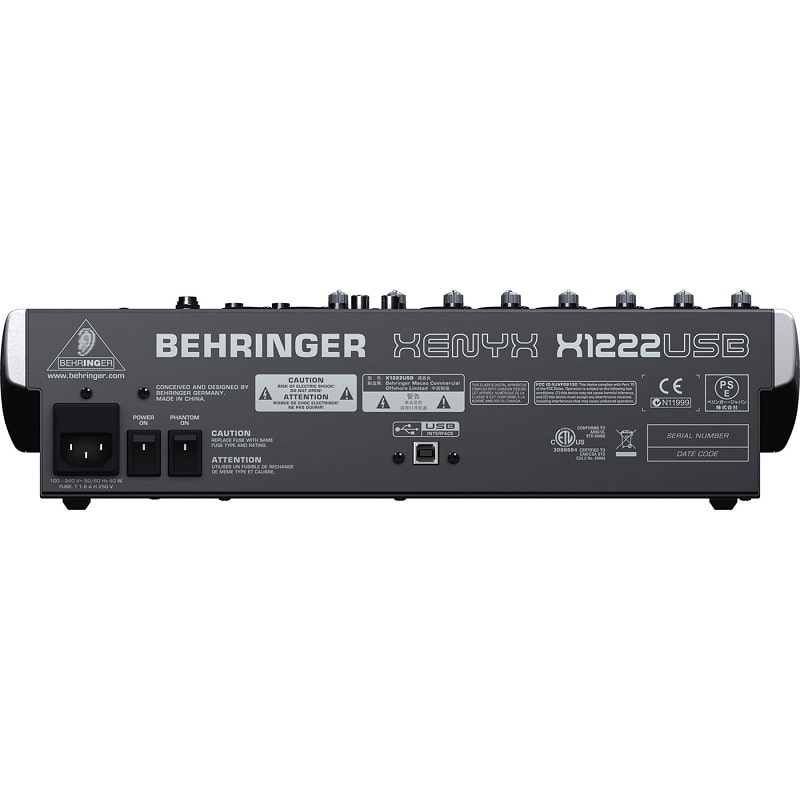 Mixer Behringer Xenyx X1222USB