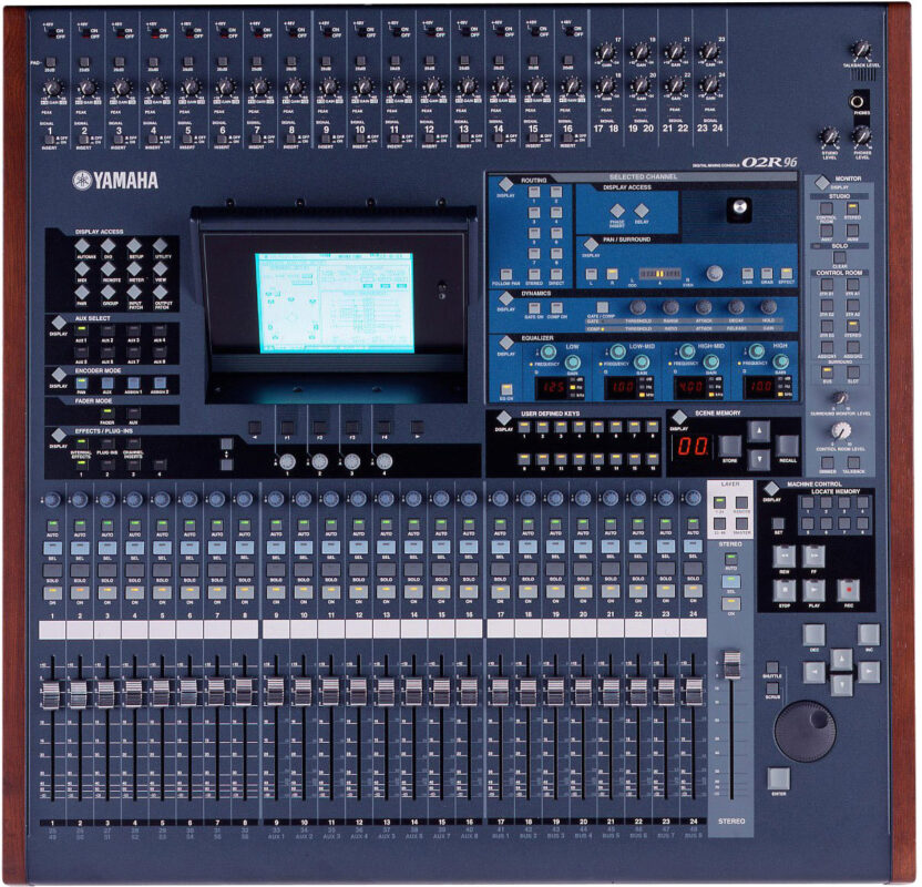 Công nghệ analog hiện đại trong Mixer Yamaha 02R 96 VCM